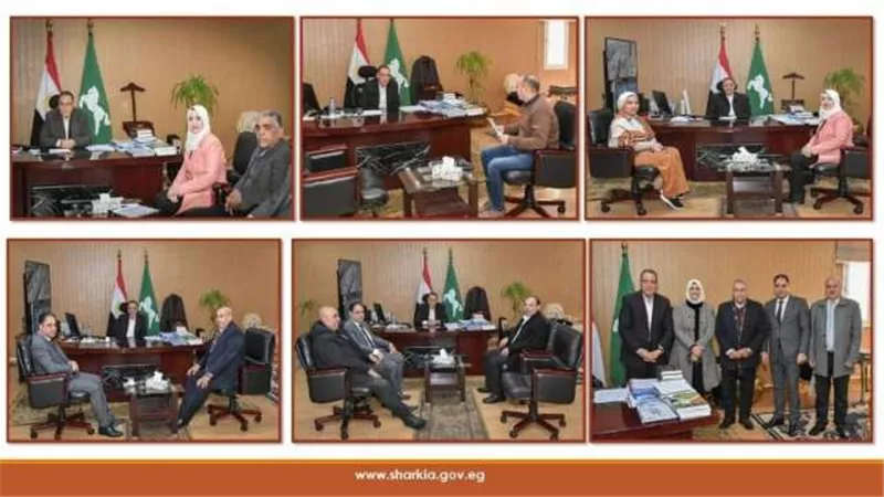 محافظ الشرقية يلتقي عددا من أعضاء البرلمان