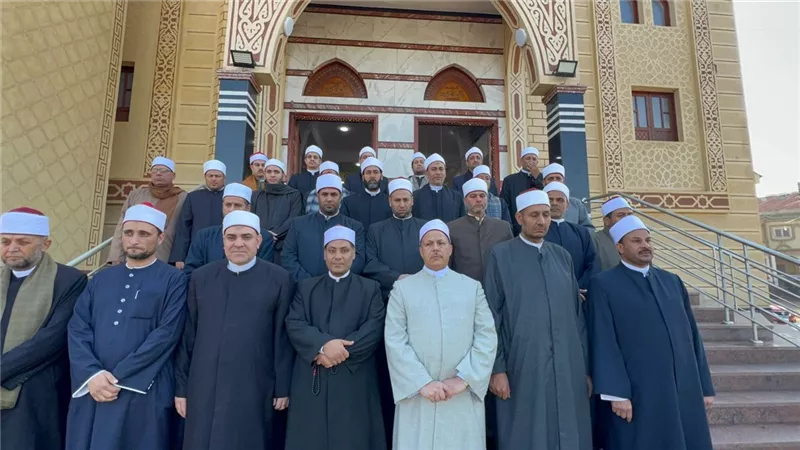 افتتاح مسجد الغفران وانطلاق قافلة دعوية بكفرالشيخ