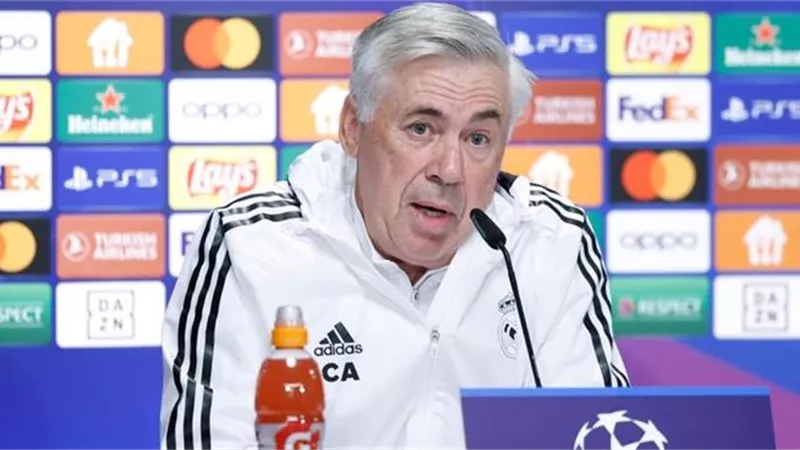 أنشيلوتي : جيرونا خصم صعب ومواجهتهم غدا لن تحسم لقب الدوري
