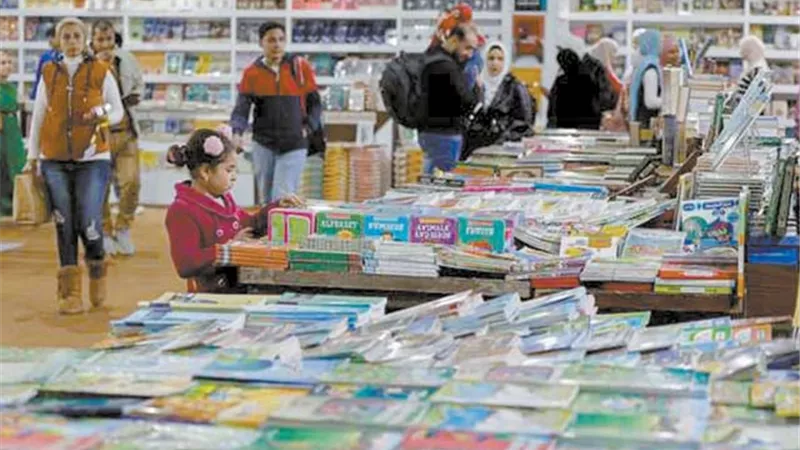 رقم قياسي جديد 5 ملايين زاروا معرض الكتاب