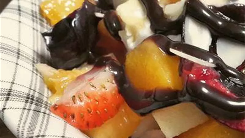 سلطة الموز والشوكولا