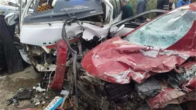 إصابة 6 فى تصادم ميكروباص وسيارة جامبو بالشرقية