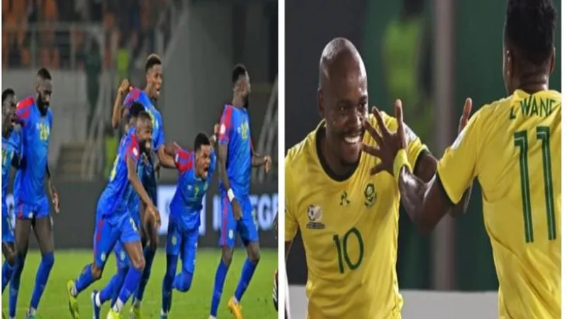 موعد مباراة جنوب إفريقيا والكونغو الديمقراطية بكأس أمم إفريقيا