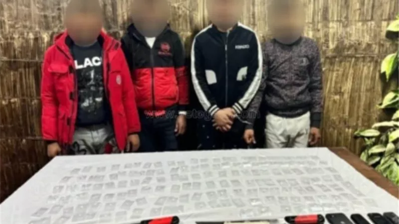 ضبط عصابة سرقة الدرجات النارية والإتجار في المخدرات بالوايلي