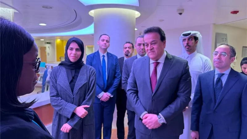 عبد الغفار يبحث مع وزيرة التعاون الدولي القطرية زيادة الدعم الصحي لقطاع غزة