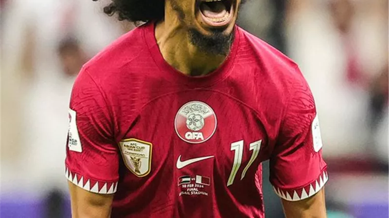 أكرم عفيف يحقق رقما مميزا مع منتخب قطر في كأس اسيا