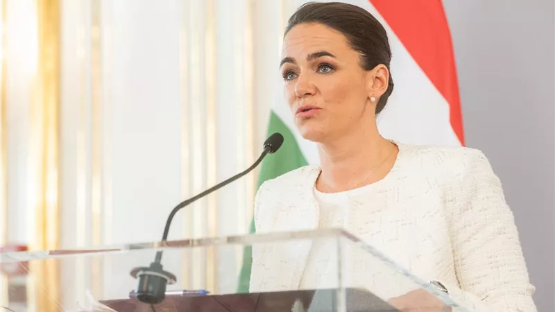 رئيسة هنجاريا تستقيل من منصبها بعد 