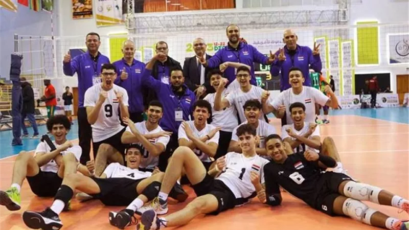 منتخب الطائرة للناشئين يخوض معسكرًا ودورة ودية في إيطاليا