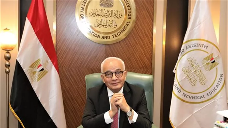 وزير التعليم يتفقد انتظام سير الدراسة بالترم الثاني بالقليوبية