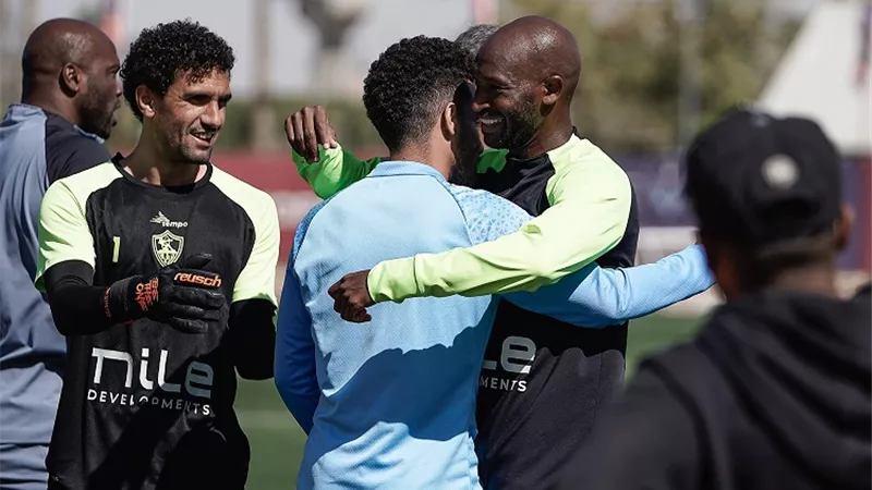 مصطفي فتحي يظهر فى تدريبات الزمالك - شاهد
