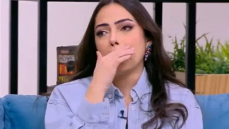 سر بكاء وئام مجدى على الهواء .. صور