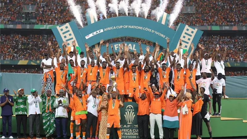 شاهد لحظة تتويج منتخب ساحل العاج بكأس امم افريقيا 2023 .. فيديو