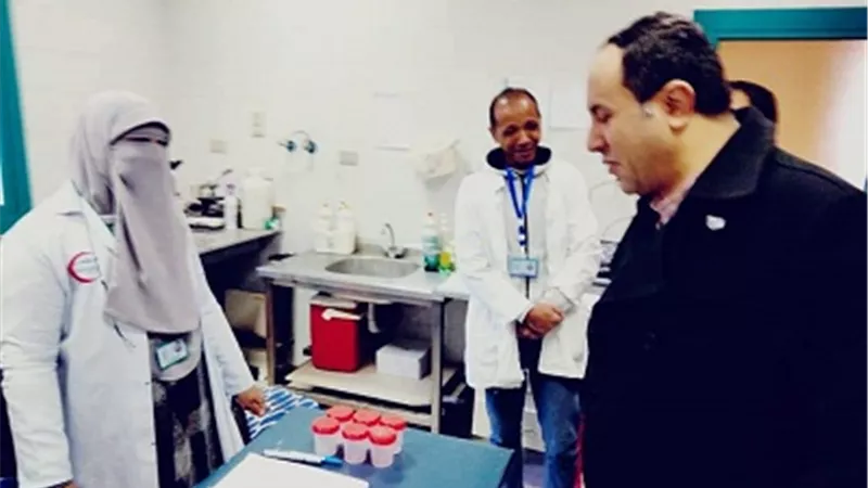 قافلة طبية مجانية بقرية ام سن بكفرالشيخ