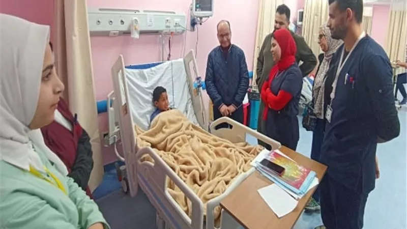 وكيل الصحة بالقليوبية يوجه بسرعة تجهيز 5 أسرة اضافية للعناية المركزة