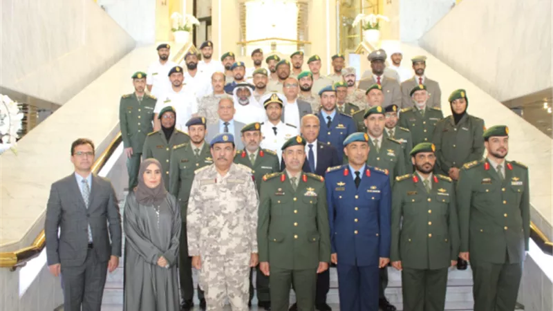 إفتتاح الدورة العسكرية الرابعة لتدريب وتحكيم رياضة الخماسى بالإمارات