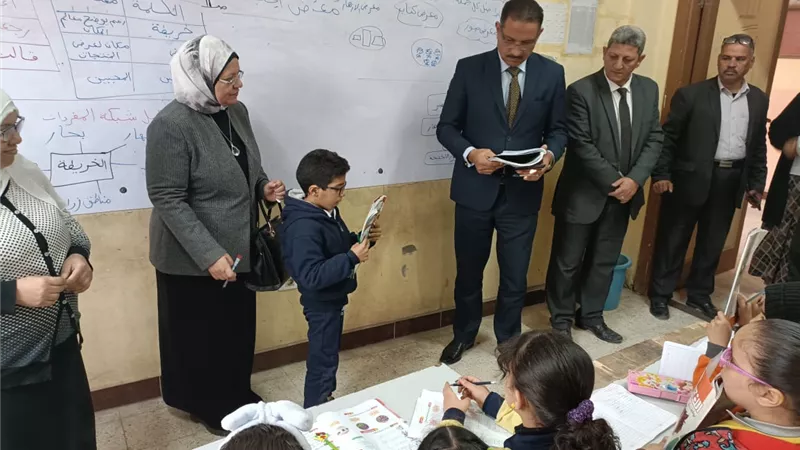 في ثالث أيام الفصل الدراسي الثاني.. متابعات ميدانية لمدارس الجيزة