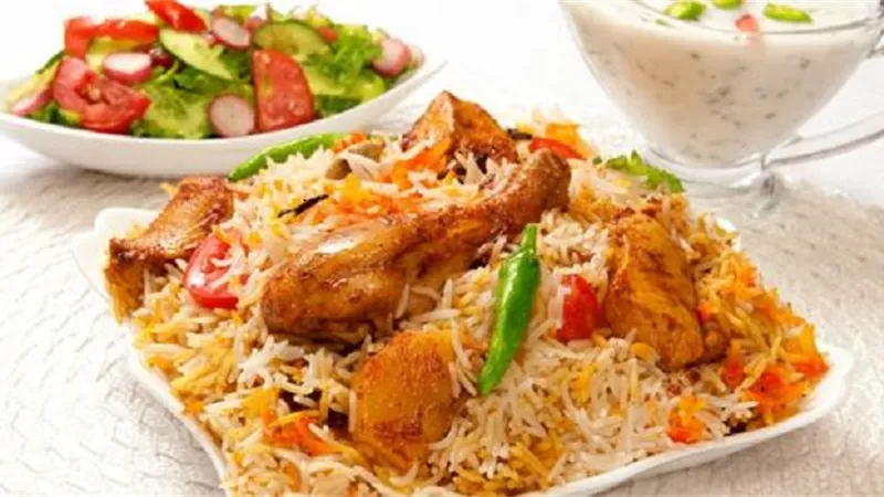 طريقة عمل برياني الدجاج