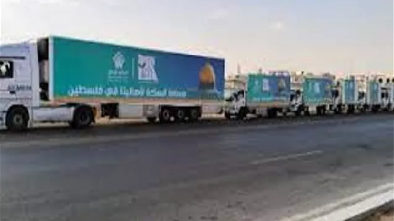 التحالف الوطنى يطلق القافلة الرابعة للمساعدات الإنسانية والإغاثية إلى قطاع غزة