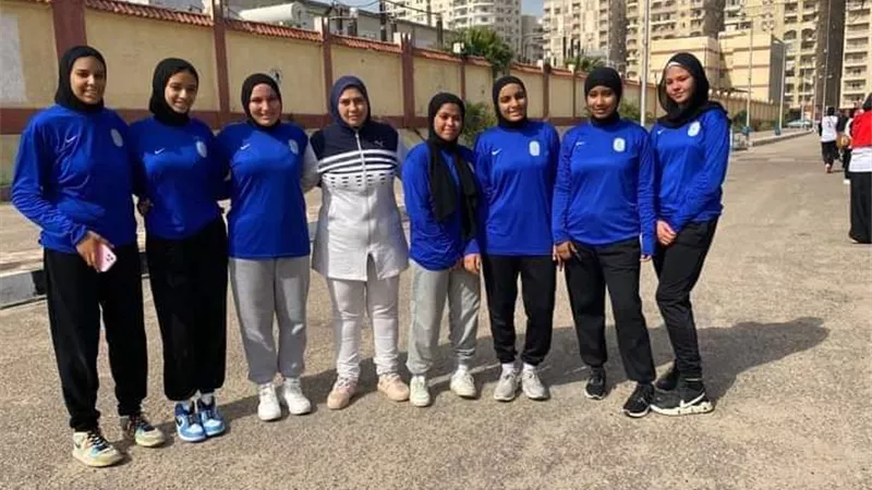 فتيات الغردقة النموذجي يحصد المركز الثالث ببطولة كرة السلة