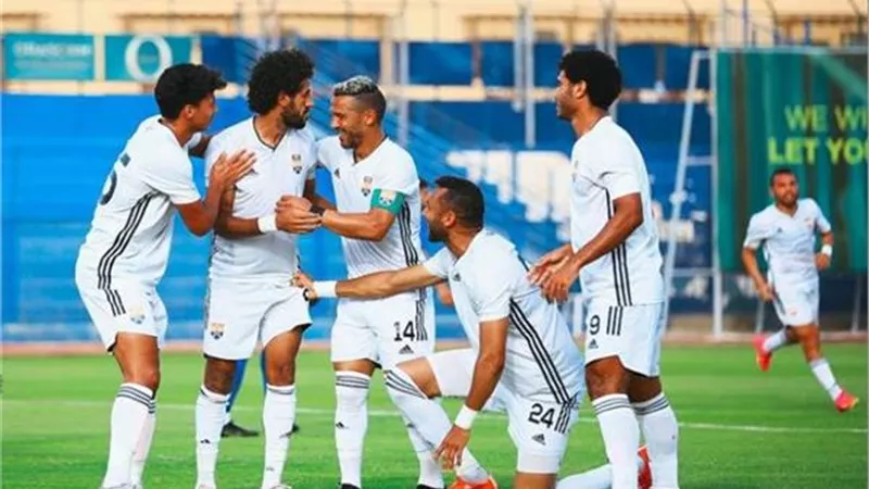 الدورى الممتاز.. الجونة يتقدم على المصري بهدف في الشوط الأول
