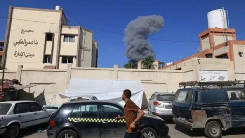 الصحة بغزة تطالب المؤسسات الأممية بالعمل الفوري على حماية مجمع ناصر الطبي