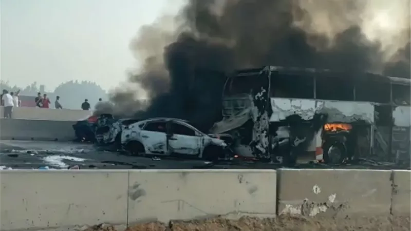 حادث الإسكندرية الصحراوي: النيابة تناظر جثامين الضحايا وتستمع لأقوال المصابين