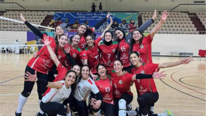 اتحاد الطائرة يهنئ سيدات سبورتنج بلقب دورة الألعاب العربية