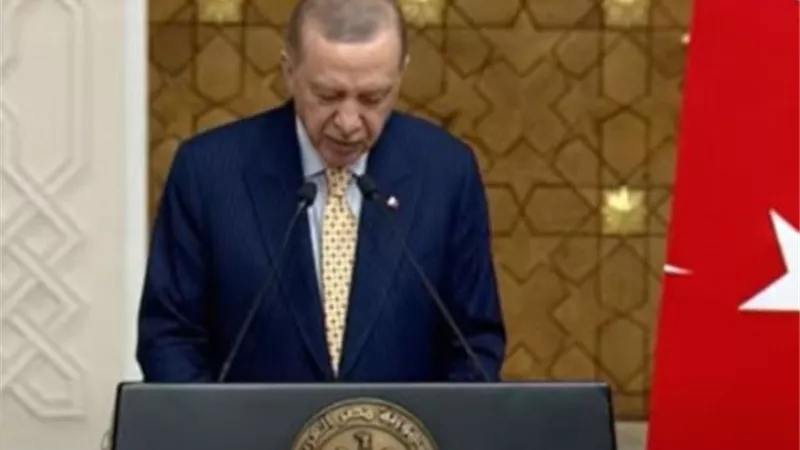 أردوغان يوجه الشكر لجميع الجهات المصرية على ماقدمته من مساعدات لقطاع غزة
