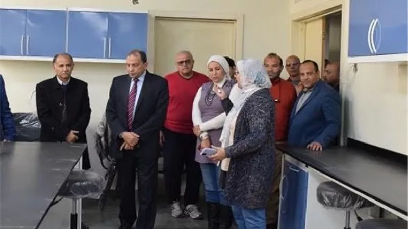 تجهيز 31 معملاً لخدمة القطاع الطبي بجامعة بنى سويف