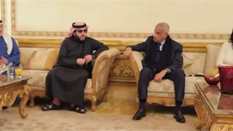 تركي آل الشيخ يلتقى هشام طلعت وصلاح دياب وأيمن الجميل ومجموعة من رجال الأعمال.. فيديو