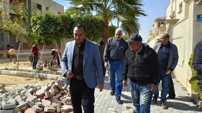 رئيس جهاز الشروق يتفقد أحدث مشروعات الطرق وتنسيق المواقع.. صور