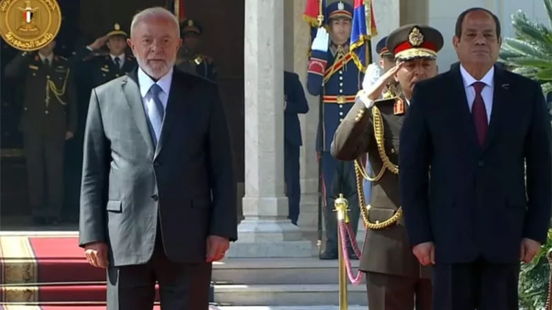 بدء مباحثات الرئيس السيسي ونظيره البرازيلي بقصر الاتحادية