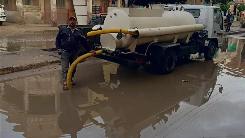 سحب تجمعات الأمطار شرق الإسماعيلية