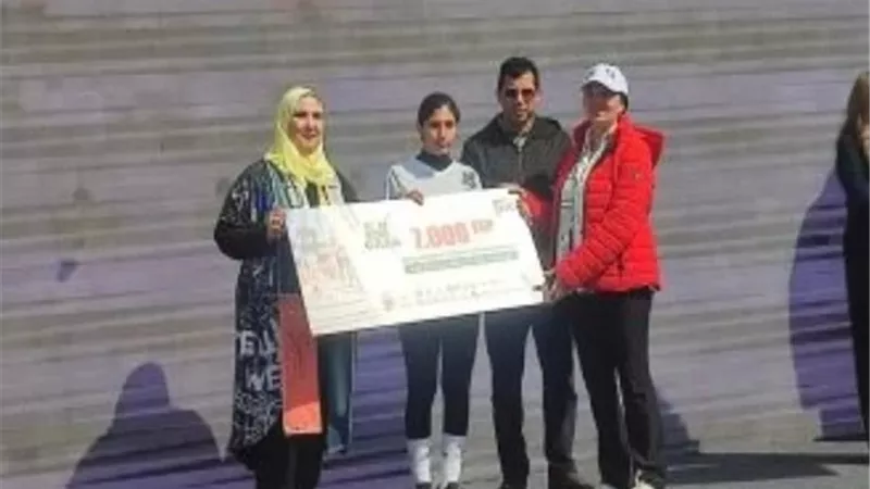 وزراء الرياضة والتضامن والبيئة يكرمون الفائزين بماراثون 