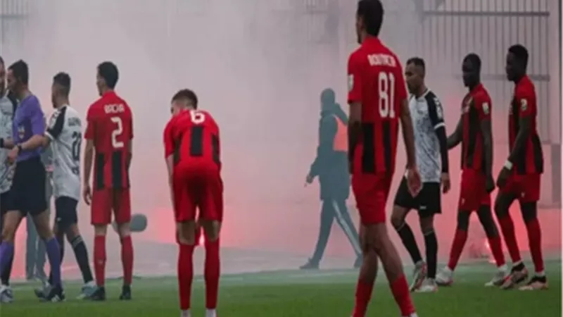 تزامناً مع مباراة الأهلي ضد بلوزداد .. شغب في لقاء اتحاد خنشلة