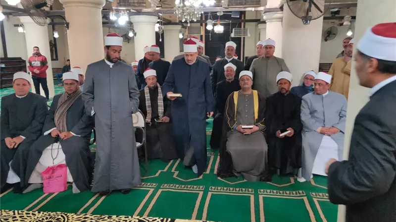 قافلة دعوية مشتركة بين الأزهر الشريف والأوقاف من مساجد سيدى غازى