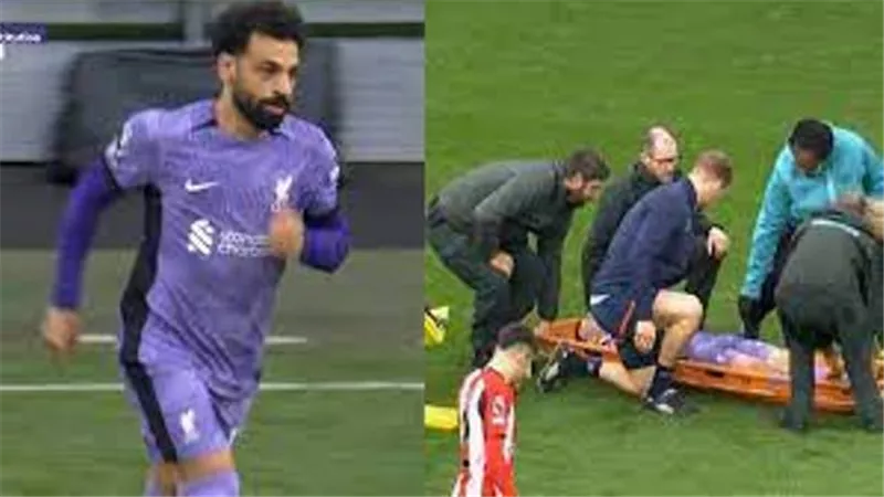 ثنائى ليفربول يغادران الملعب بسبب الإصابة .. والدفع بصلاح