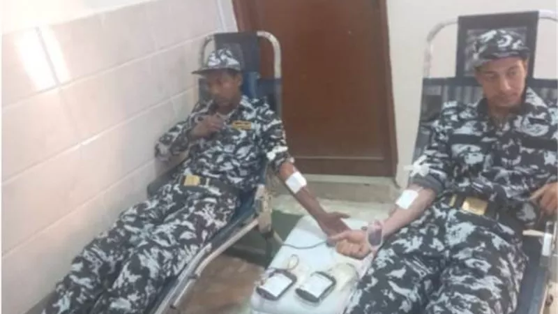 شارك فيها الضباط والأفراد.. حملة للتبرع بالدم بمديرية أمن الأقصر