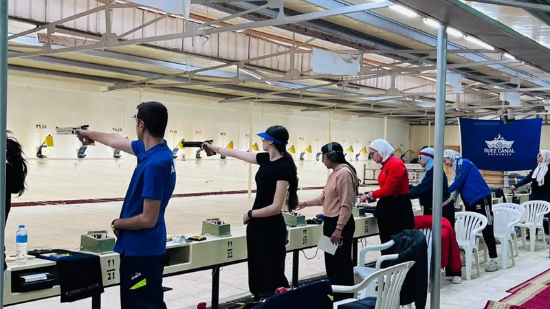 رماة 17 جامعة مصرية في ضيافة قناة السويس