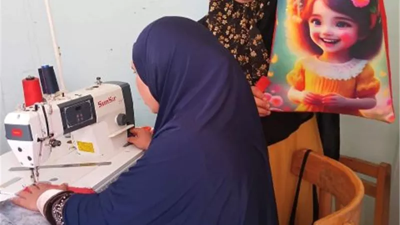 دورة تدريبية فى صناعة الجلد والشنط لمستفيدات تكافل وكرامة بالفيوم
