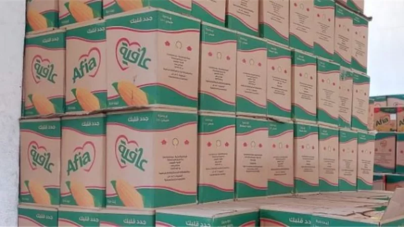 ضبط كميات من السلع الغذائية داخل مخزنين بدون ترخيص بالقاهرة بقصد حجبها