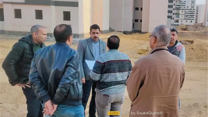 رئيس جهاز العبور الجديدة يتفقد أحدث المشروعات بالمدينة