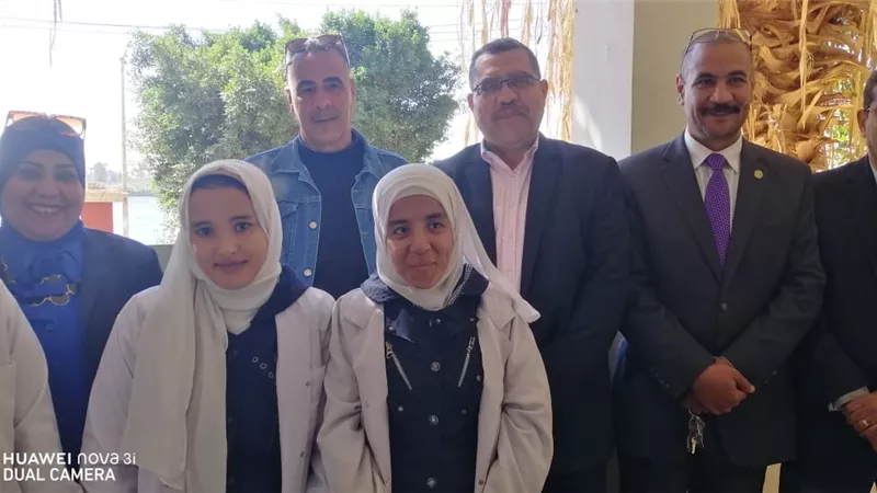 جولة بمدارس دشنا لمديري تعليمية دشنا وأمن المعلومات بالوزارة