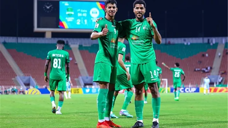 النهضة العمانى يهزم الرفاع البحرينى ويتأهل الى نهائى كأس آسيا