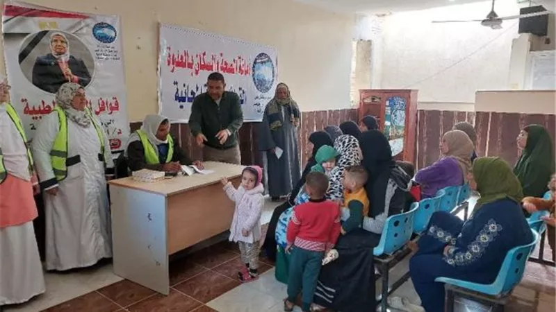 مستقبل وطن المنيا ينظم قافلة طبية مجانية بقرية بان العلم