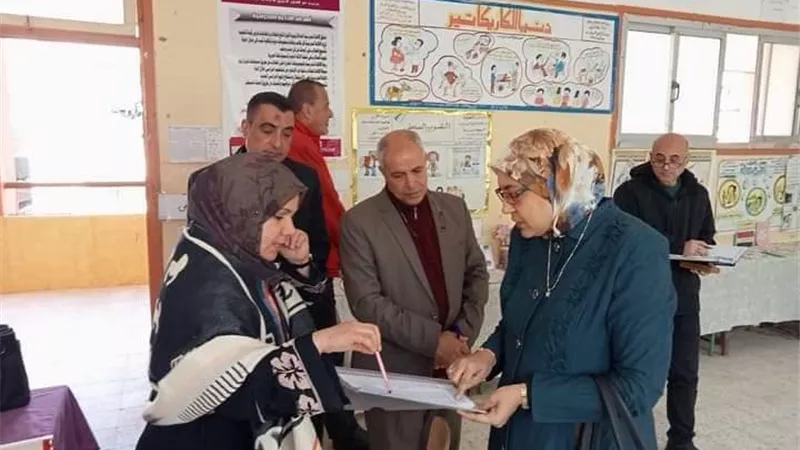 إنطلاق فريق الأتوبيس الطائر لمتابعة إنتظام مدارس دمياط