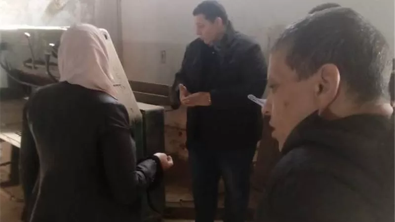 لجنة لجرد وتقييم وحدة الطباعة بديوان عام محافظة الدقهلية