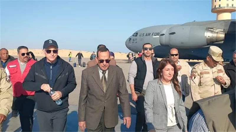 محافظ شمال سيناء يستقبل وفدًا من مجلس النواب الأمريكي