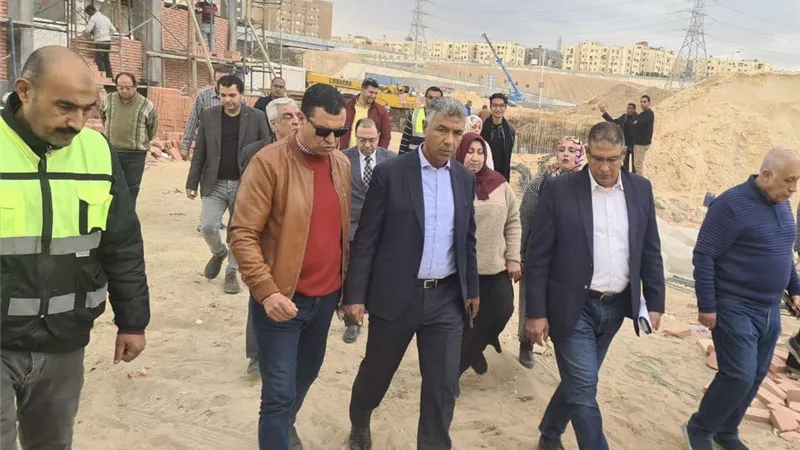 مسئولو الإسكان يشاركون في افتتاح عيادات التأمين الصحى ببدر