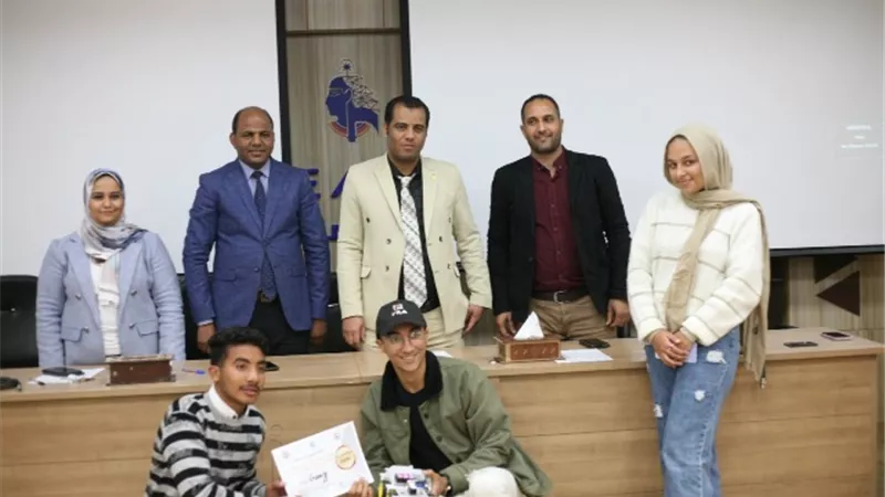 اعلان الفائزين في مسابقة Tank Battle Competition بجامعة الوادى